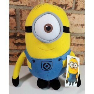 Stuart the Minion (One Eye) - 9in. Stuffed/Plush - Despicable Me/Toy Factory